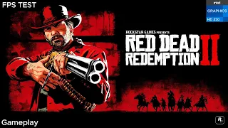 Red Dead Redemption 2 Gameplay Intel HD Graphics 520/620 | Intel HD Graphics 520 Game Test