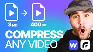 How to compress videos for Webflow into insanely small files