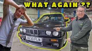 Rusty Floor and Sill repair on Colin Furze BMW E30