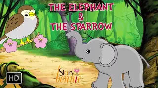 The Elephant & The Sparrow  Animal/Birds Stories for kids