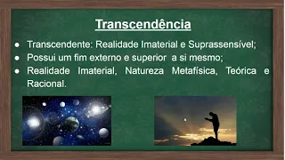 Imanência e Transcendência