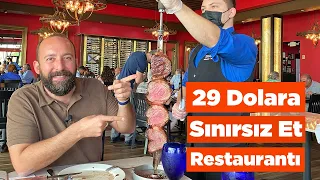 Amerika'da 29 Dolara Sınırsız Et Restaurantı: Picanha Show