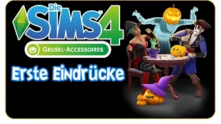 Die Sims 4: Grusel Accessoires - Erste Eindrücke (Kostüme, Kürbisse & more)