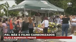 Família carbonizada: O delegado do crime