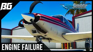 CATASTROPHIC Engine Failure | A2A Piper Comanche 250 | MSFS