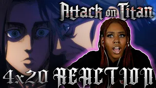 Attack on Titan 4x20 - "Memories of the Future" REACTION/REVIEW