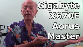 Gigabyte X670E Aorus Master Slots and Storage