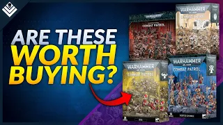 ALL the New 40k Combat Patrol Boxes Reviewed! Warhammer 40k 10th Edition