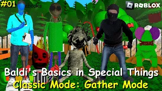 Baldi's Basics in Special Things #01 (Baldis Basics Roblox Fangame)