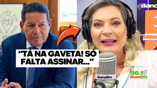 EX-DEPUTADA JOICE HASSELMAN DIZ QUE GENERAL MOURÃO SABIA DA EXISTÊNCIA DE DOCUMENTO PRÓ-GOLPE