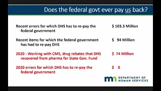 House Human Services Finance and Policy Committee 1/19/21