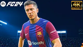 EA Sports FC 24 |  Barcelona vs Manchester City - PS5 4K 60FPS Gameplay