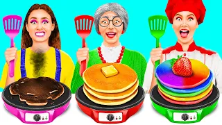 Défi De Cuisine Moi vs Grand-Mère | Astuces Parentales par KaZaZa Challenge