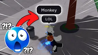 " Monkey! LOL " FURRY GETTING DESTROYED FOR BEING RACIST!  | The Strongest Battlegrounds ROBLOX