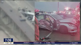 Survivors talk about deadly Fort Worth icy freeway pileup