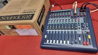 Mixer Soundcraft MFX8/2 chuyên sự kiện.chốt Hà Giang: đtzalo 0988708418