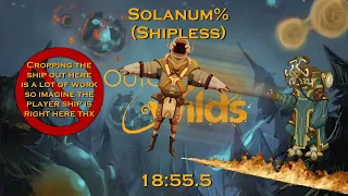 Outer Wilds Speedrun - Solanum% (Shipless) in 18:55.5 [PB]