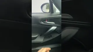 Fiat spider passenger window fixed