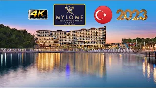 4K ALANYA MYLOME LUXURY HOTEL RESORT 2023 НЕПЛОХАЯ ПЯТЕРКА ANTALYA TURKEY