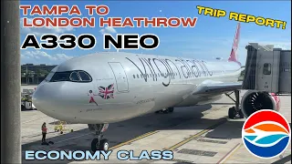 TRIP REPORT - Virgin Atlantic A330neo - Tampa (TPA) to London Heathrow (LHR) - ECONOMY CLASS