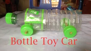 How To Make A Toy Car Using Bottle - Bottle Toy Car