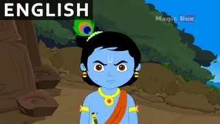 End of Aghasur (HD)  | Krishna vs Demons | Little Krishna  | Watch most popular animated Stories