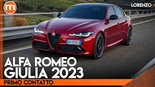 Alfa Romeo Giulia 2023 | Mi illumino di (MATRIX) LED. Più DIGITALE dentro, passionale nella GUIDA