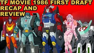 Transformers Movie 1986 First Draft Revealed - Full Movie Recap and Review
