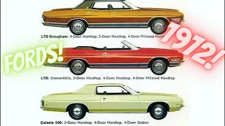 1972 Ford LTD Brougham, Torino & Galaxie 500 Commercials.