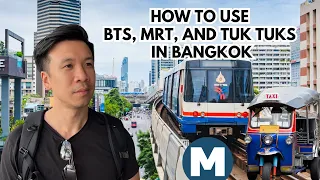 Public Transportation in Bangkok: How to Use BTS, MRT, and Tuk Tuks 🇹🇭