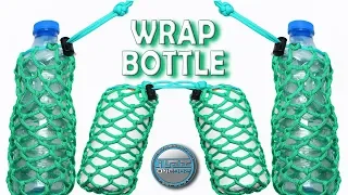 How to make a Paracord Bottle Wrap DIY Paracord Tutorial World of Paracord