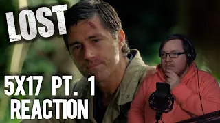 Lost 5x17 Part 1 | The Incident Part 2 | First Time Reaction