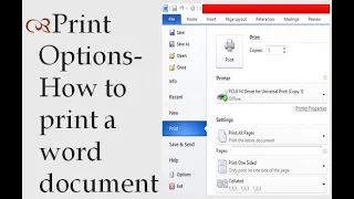 How to print a word document|how to make a booklet in word