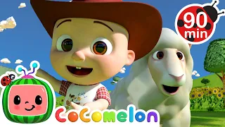 Ba Ba Black Sheep 🐑 | CoComelon 🍉 | 🔤 Subtitled Sing Along Songs 🔤 | Cartoons for Kids