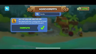 All For One And One For All Achievement In BTD6!!