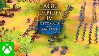 Age of Empires IV - Ottomans and Malians - Trailer 4K