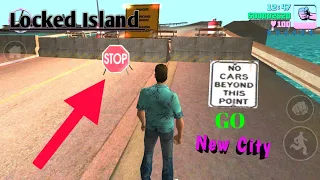 How To Go To Locked Island |in GTA Vice City !| Hidden Place #GTAVC Secret Locked| in Android|