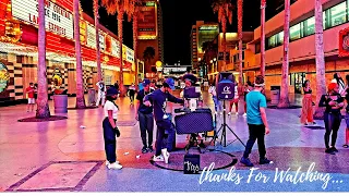 DANCING On Fremont Street | Las Vegas | 4K