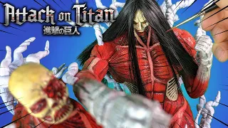 Sculpting Eren Founding Titan Final Form VS Armin Colossal Titan | Attack on Titan 進撃の巨人