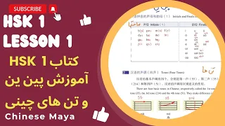 آموزش زبان چینی/زبان چینی ازصفر/آموزش پین ین و تلفظها/جلسه اولHSK 1 Lesson 1/آموزش چینی