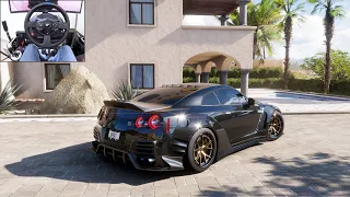 Nissan GTR NISMO 1000HP Build - Forza Horizon 5 | Thrustmaster T300RS