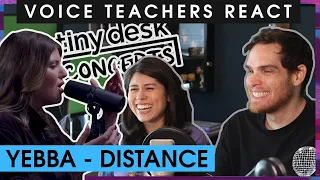 Voice Teachers React to Yebba - Distance (NPR Tiny Desk Concerts)