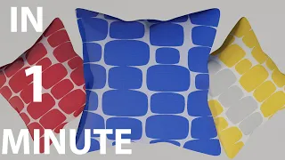 Create a Pillow in 1 Minute in Blender