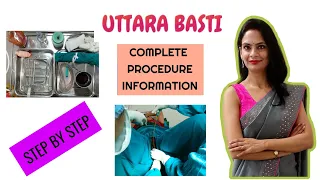 Uttara Basti In Females- Step by Step~For Begginers  # उत्तर बस्ति#   By: Dr.Anjna Tak