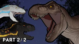T-Rex vs Indoraptors | Animation (Part 2/2)
