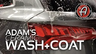 ADAM'S CERAMIC WASH + COAT | 1st Time Using Adam's Wash + Coat on Adam's Ceramic Coated Audi SQ5