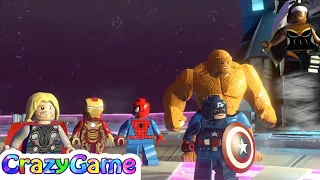 Lego Marvel Super Heroes Episode 15 - Spiderman, Ironman, Venom,...vs Loki & Galactus