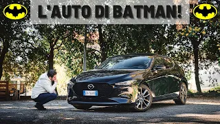 Prova su strada Mazda 3 2021 da 150 cv: ho GUIDATO l'auto di BATMAN total black! [Ne vale la pena?]