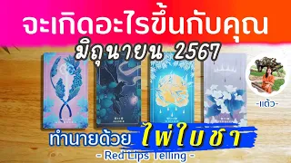 Pick A Card : จะเกิดอะไรขึ้นกับคุณ ในเดือนมิถุนายน 2567? [ ทำนายด้วยไพ่ใบชา ]