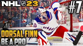 NHL 23 Be a Pro | Dorsal Finn (Goalie) | EP7 | FLASHING THE LEATHER